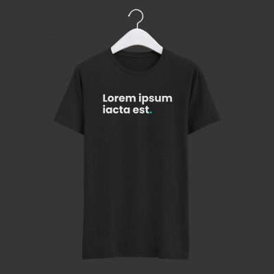 Crue T-shirt, ipsum, musta